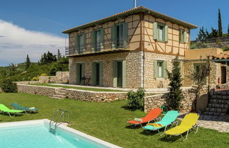 Photo 1 - Charming, Warm Vacation Home, Private Pool, Privacy and Seaview, West Lefkas