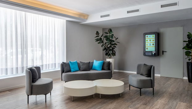 Sitzecke in der Lobby