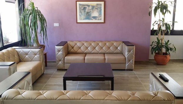 Zona de estar del vestíbulo