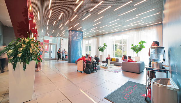 Sitzecke in der Lobby