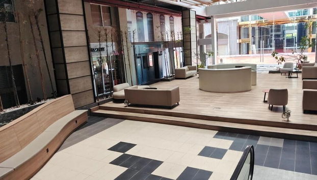 Lobby sitting area