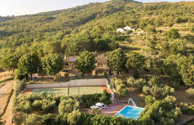 Villa Querceto With Pool e Tennis Private - Foto 3