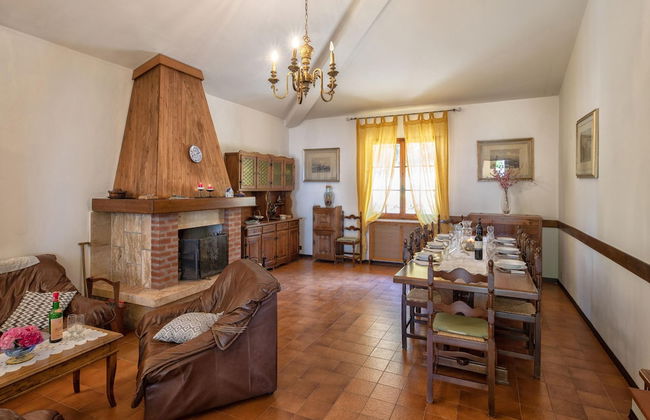 Villa Querceto With Pool e Tennis Private - Foto 12