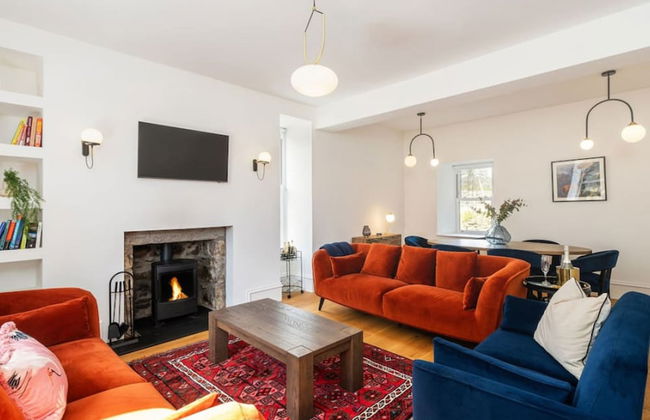 Kirkton Family Farmhouse With Hot Tub Alford Aberdeenshire - Foto 1