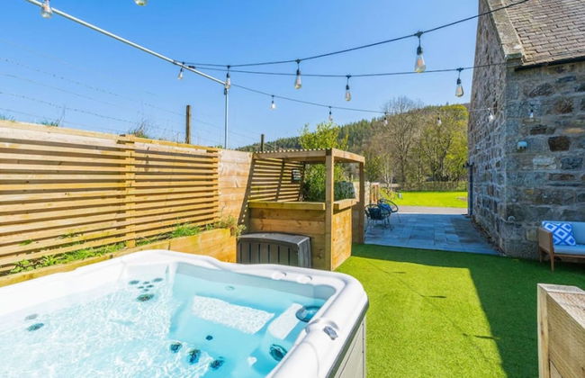 Kirkton Family Farmhouse With Hot Tub Alford Aberdeenshire - Foto 13