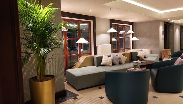 Sitzecke in der Lobby