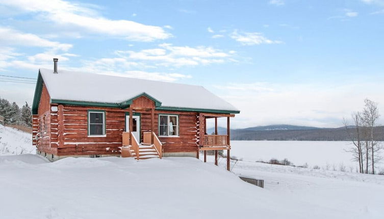 Photo 1 - Gorgeous Lake Front Real Log Home Snowmobile