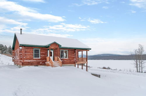 Foto 1 - Gorgeous Lake Front Real Log Home Snowmobile