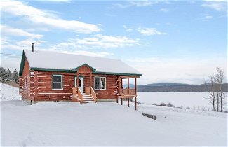 Photo 1 - Gorgeous Lake Front Real Log Home