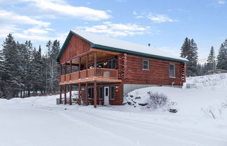 Photo 3 - Gorgeous Lake Front Real Log Home Snowmobile