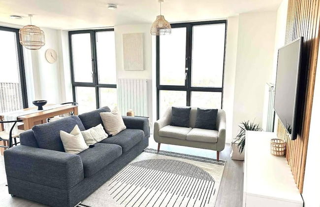 2 Bed Penthouse - Balcony - Smoking - Parking - Foto 9