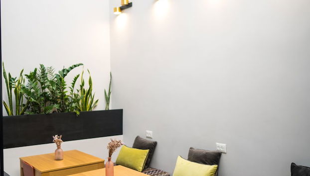 Zona de estar del vestíbulo