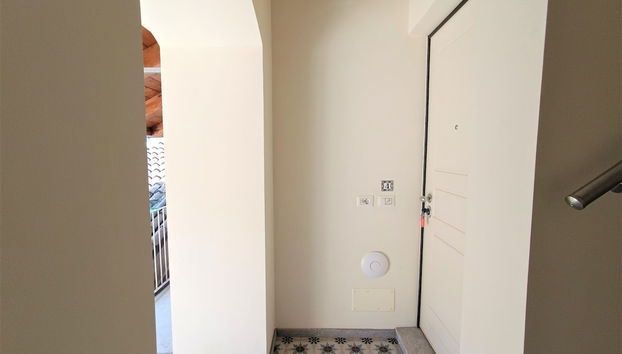 Interior entrance