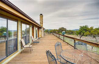 Photo 1 - Secluded Texas Hill Country Vacation Rental - Deck
