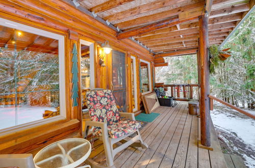 Photo 9 - Rustic Sequim Cabin w/ Fire Pit & Forested Views