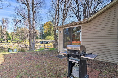 Photo 22 - Riverfront Grayling Retreat w/ Fire Pit & Dock