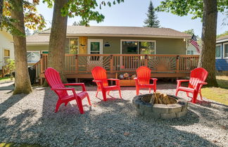 Photo 1 - Higgins Lake Cottage w/ Private Fire Pit & Grill