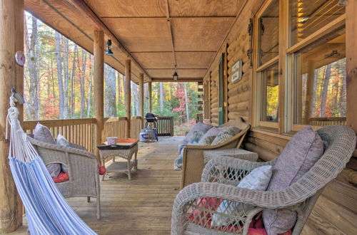 Photo 1 - Cedar Mountain Log Cabin: 4 Mi Dupont State Forest