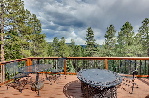 Photo 1 - Angel Fire Rental Cabin w/ Hot Tub & Mountain View