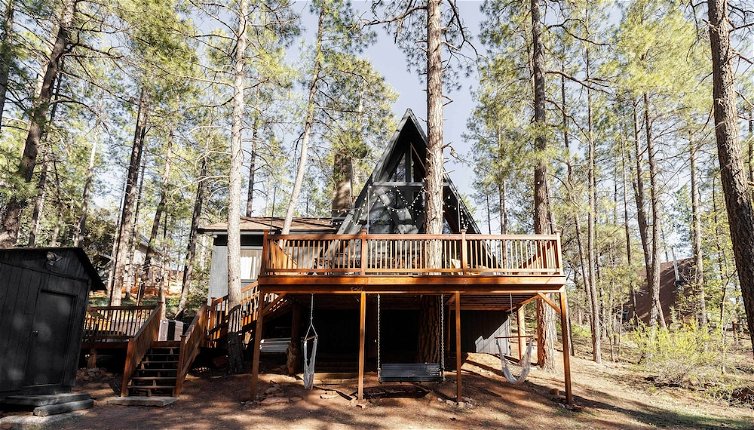 Photo 1 - Charming Cabin in Pine w/ Fire Pit & Hot Tub
