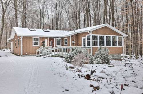 Photo 22 - Pet-friendly Poconos Cabin w/ Deck & Fire Pit