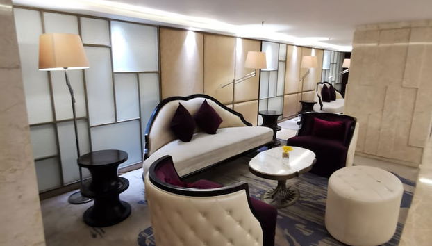Sala de estar do lobby