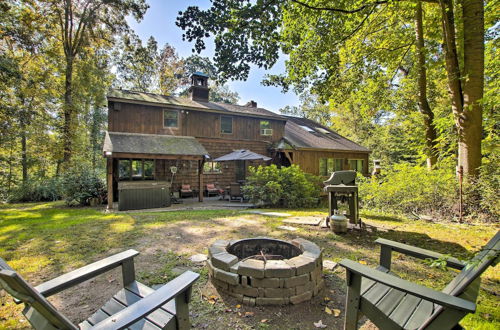 Photo 7 - Rustic Retreat w/ Hot Tub in North Branford