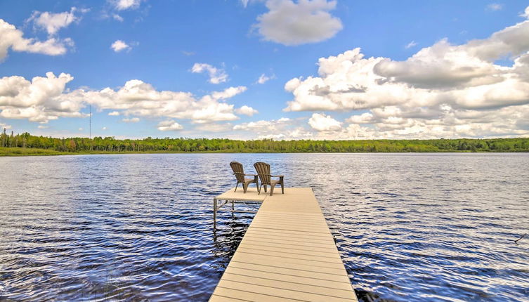 Photo 1 - Secluded Woodsy Watersmeet Cabin w/ Fire Pit