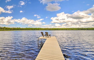 Photo 1 - Secluded Woodsy Watersmeet Cabin w/ Fire Pit