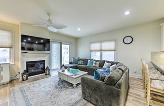 Photo 1 - Sunny Brigantine Townhome: Walk to Beach