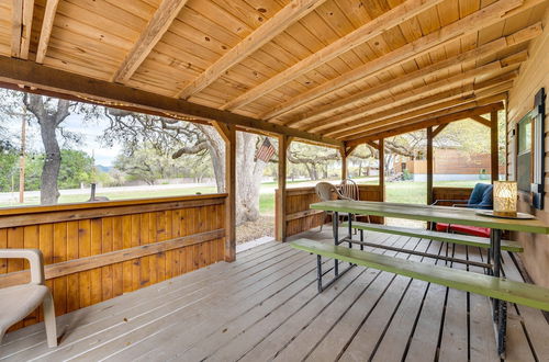 Photo 8 - 'cabana Luna' Cabin w/ Deck, Swing & Fire Pit