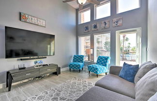 Photo 1 - Modern Galveston Condo: Pool View + Walk to Beach