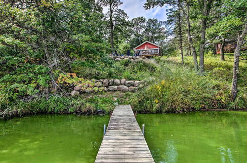 Photo 26 - Lower Unit of Cabin: Shared Dock & Fire Pit