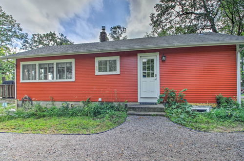 Photo 11 - Lower Unit of Cabin: Shared Dock & Fire Pit