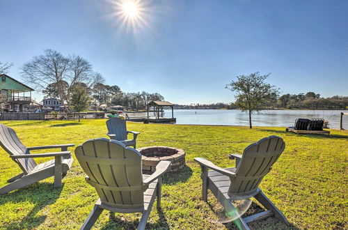 Photo 1 - Cozy, New-build Cabin: Steps to Lake Conroe