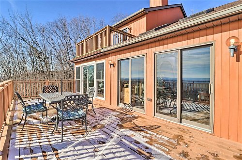 Photo 3 - Albrightsville Home: Deck + Panoramic Valley View