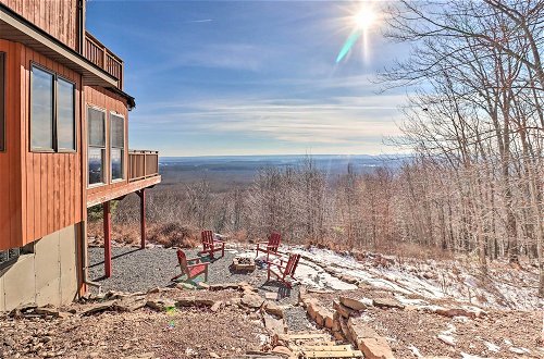 Photo 6 - Albrightsville Home: Deck + Panoramic Valley View