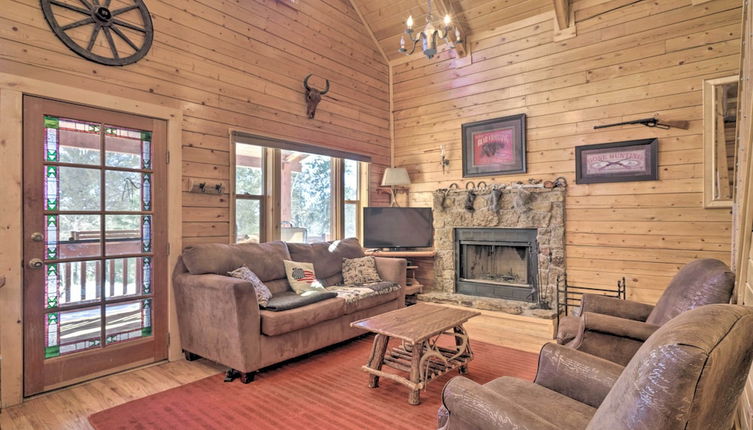 Photo 1 - Log Cabin w/ Mountain Views ~ 30 Mi to Pikes Peak