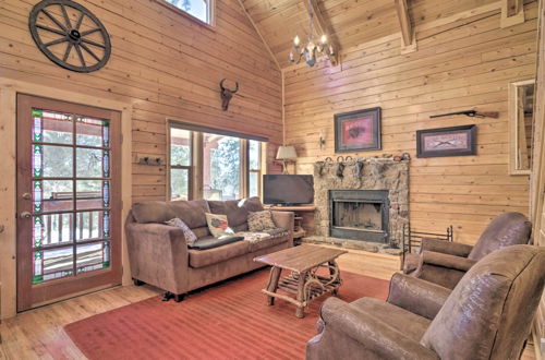 Photo 1 - Log Cabin w/ Mountain Views ~ 30 Mi to Pikes Peak