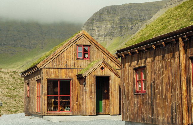 Múlafossur Cottages near Waterfall - Photo 14