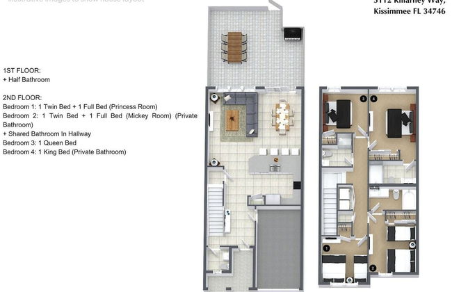 Cozy 4 Bedrooms Tranquility 8 Miles From Disney - Photo 5