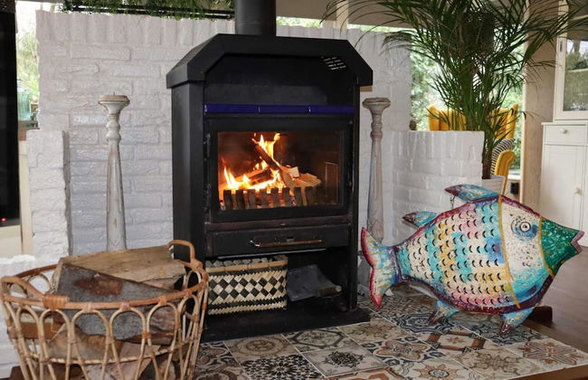 A Detached Bungalow With Outdoor Fireplace, Covered Terrace and Pond in a Forest Plot - Photo 43