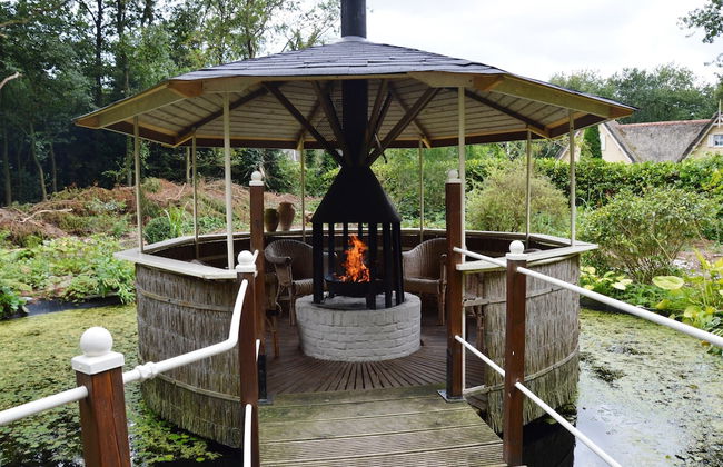 A Detached Bungalow With Outdoor Fireplace, Covered Terrace and Pond in a Forest Plot - Photo 76