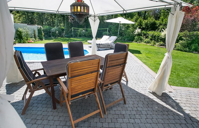 A Detached Bungalow With Outdoor Fireplace, Covered Terrace and Pond in a Forest Plot - Photo 40