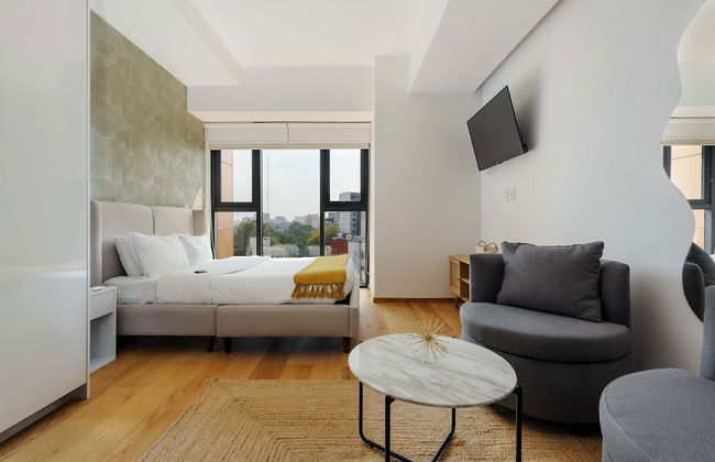 w Comfy Loft w Modern Deco in Roma Norte - Foto 4