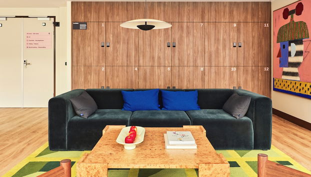 Sitzecke in der Lobby