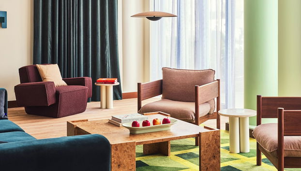 Sitzecke in der Lobby