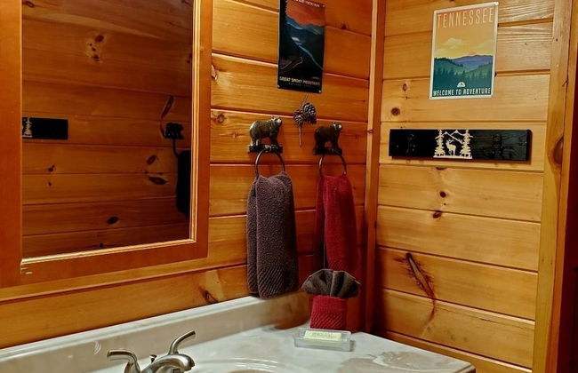 Elk Run On Cosby Creek - 2 Bedrooms, 2 Baths, Sleeps 7 Cabin by RedAwning - Foto 16