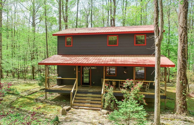 Elk Run On Cosby Creek - 2 Bedrooms, 2 Baths, Sleeps 7 Cabin by RedAwning - Foto 46