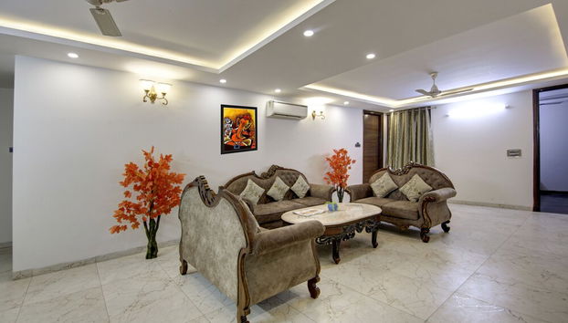 Sala de estar do lobby